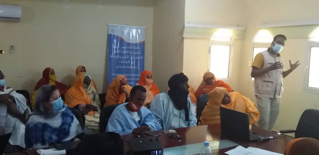 PbfProjet's tweet image. Revue annuelle et clôture du Projet de renforcement des capacités pour la prévention des conflits dans la Moughataa de Bassikounou.
Du 26 au 27 novembre 2020
@ANgororano @PNUDMauritanie @OnuMauritanie @ohchrmauritania @UNICEFMauritani @MoussaMMaouloud