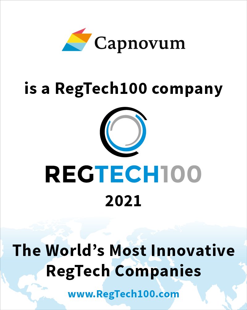 Fintech_Global's tweet photo. Thrilled to reveal that @capnovum has been named in the #RegTech100. See the full list here - https://t.co/xMqeQOO8rG #RegTech #fintech https://t.co/XWExVPHnkH