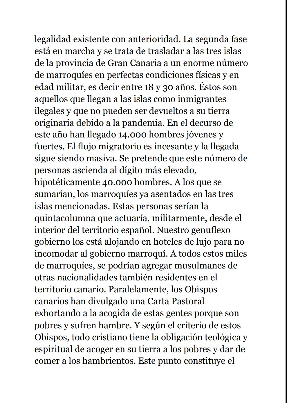 Carta completa enviada por AME (Asociación de Militares Españoles), que está siendo censurada en google y en todas partes. En1-V-3WEAIACLw?format=jpg&name=large