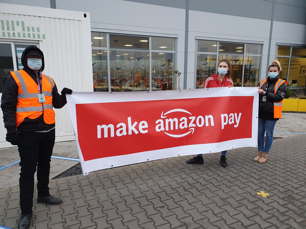 OZZ Inicjatywa Pracownicza (@pracownicza) on Twitter photo 2020-11-29 01:07:29 #MakeAmazonPay Poland, Poznań, FC POZ1✊ #MakeAmazonPay Poland, Poznań, FC POZ1✊