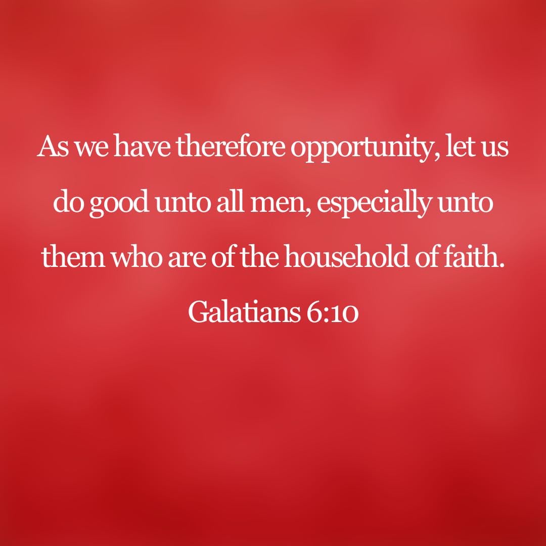 TheRealConclave's tweet image. ⁦@YouVersion⁩ #WoTD  
#No_iZm
#No_SchiZm bible.com/1/gal.6.10.kjv