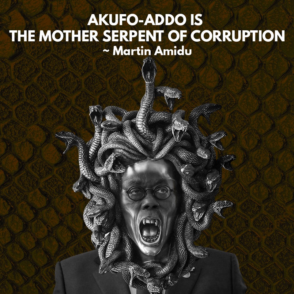 AnnanPerry's tweet image. #AkufoAddoIsCorrupt 
#SerpentOfCorruption