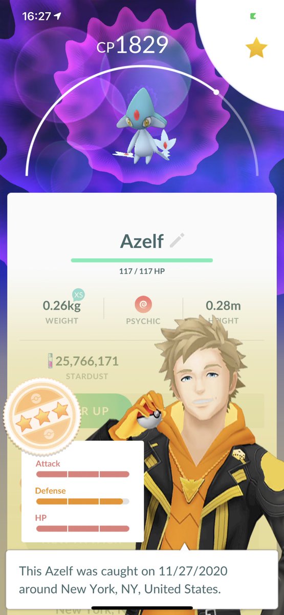 xXASmurfXx's tweet photo. Lake trio raiding done. mesprit, uxie and azelf as 98iv with 15atk ๐๐ป๐๐ป to go here on ๐ฏ is too expensive for me ๐thanks to everyone who invited me. #PokemonGO #nohundo https://t.co/nxvbMQaJ51