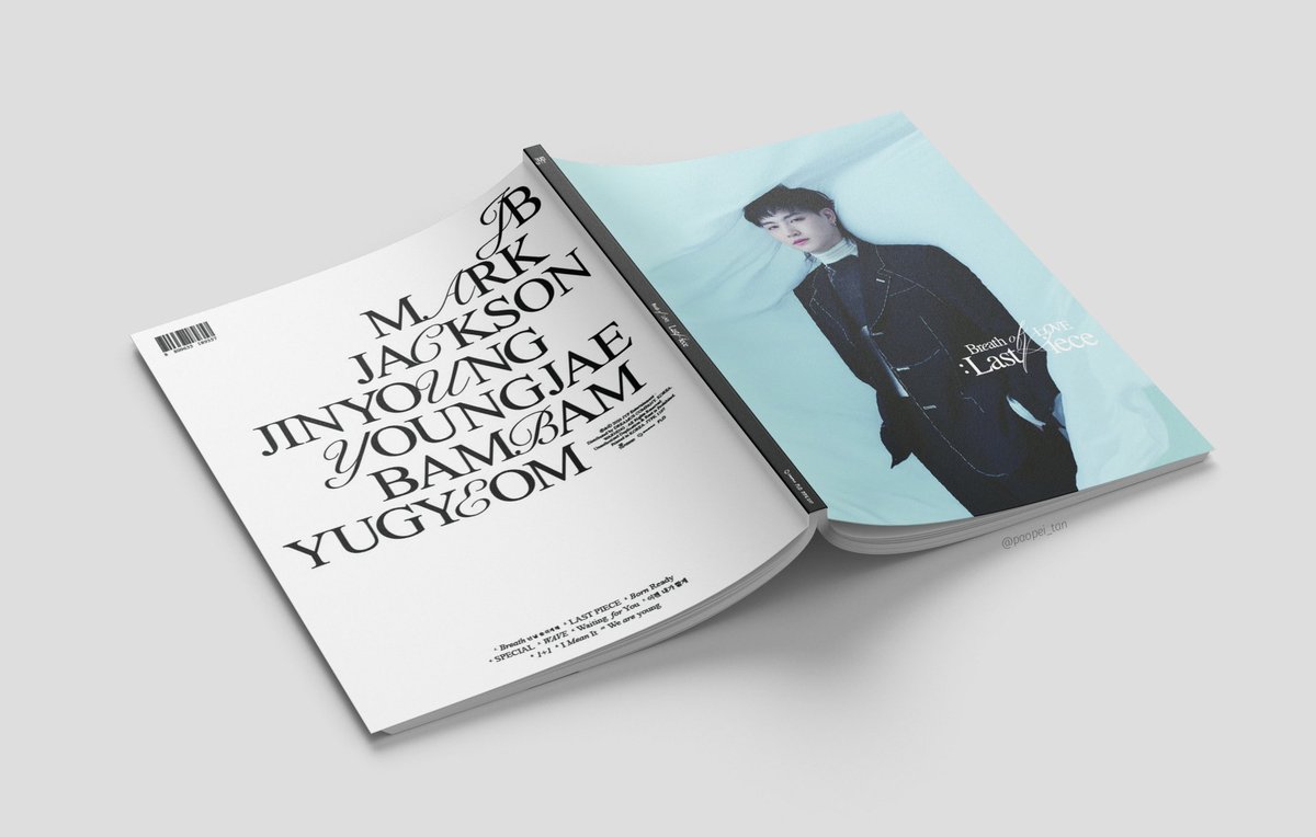 Today’s update left me speechless.The covers are lit (ofc) - but the back cover...Okay… I’ll suggest you a better way to present it without changing the design at all. #2Days_LastPieceComeback  #GOT7     #갓세븐  @GOT7Official #GOT7_LastPiece     #GOT7_Breath  