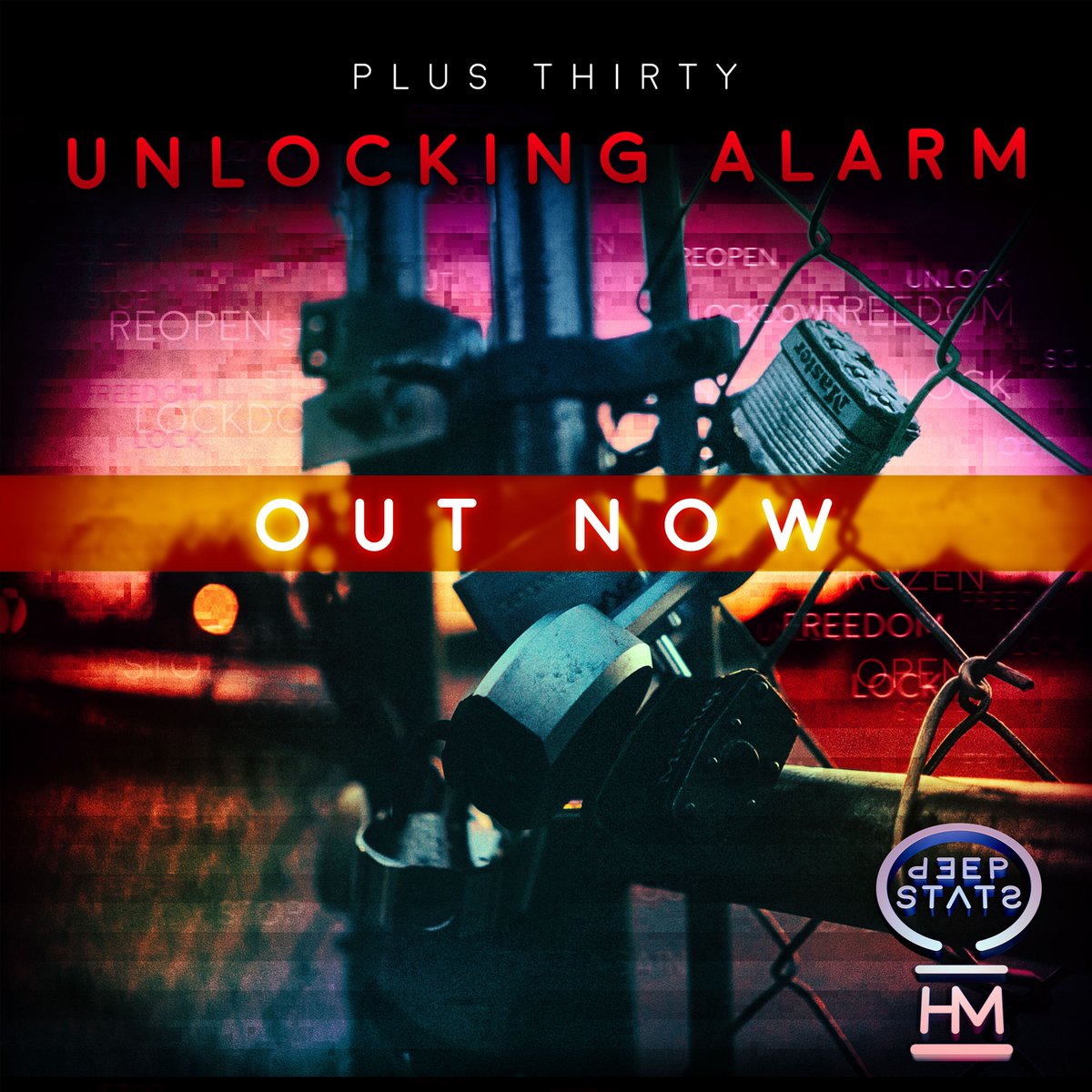 OHMDeepState's tweet photo. The dark #UnlockingAlarm by Plus Thirty is OUT NOW! 🚨 
download/stream link: https://t.co/dm7Rs3Wj58 https://t.co/xbsPwRoDUl