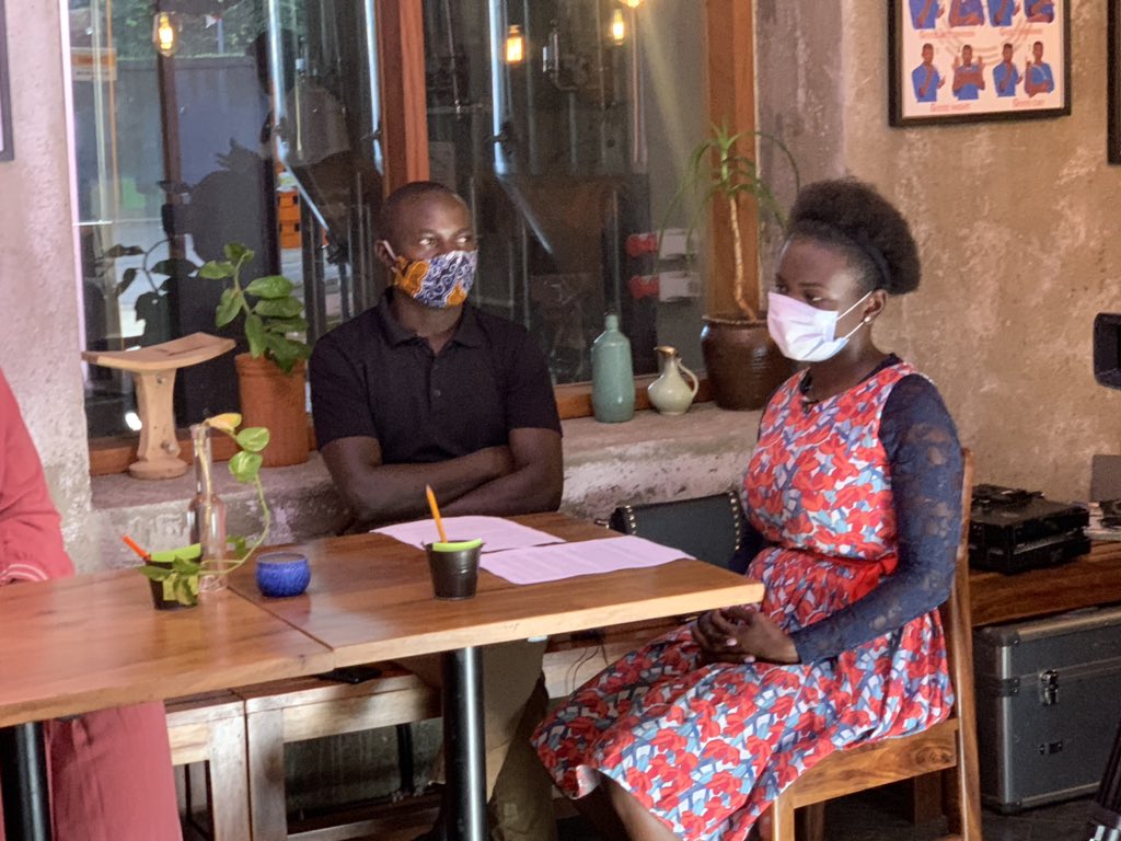 SheilaKulubya's tweet image. One of the things I absolutely 🖤❤️💛 about my work is the great opportunity to meet new people all the time, hearing their stories and amplifying their voices. #WorldBankUganda.
#InvestInUgYouth #Blog4Dev😍
#InclusionMatters🗣 #SignLanguageCafeUg