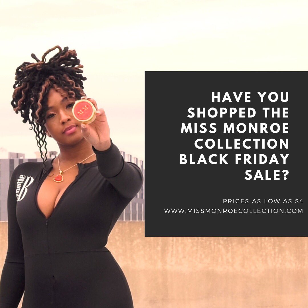 MissMonroeMerch's tweet photo. Shop black owned this Black Friday❤️ #missmonroecollection #BlackOwnedBusiness #BlackFriday #explorepage #4chair #BuyBlack #shopnow https://t.co/zklgLMzWk9