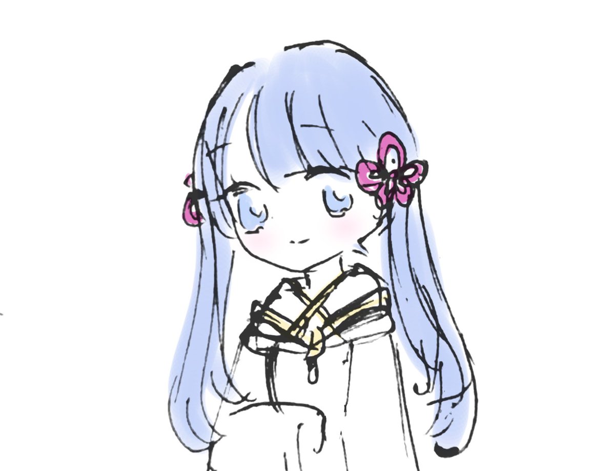 つくよみちゃん フリー素材キャラクター 今日はつくよみちゃんの誕生日 でも つくよみちゃんごめんね まだお誕生日イラストが描けてないんだよ 何もないのは寂しいので とりあえず 企画者が以前描いた落描きを置いておきます つくよみ