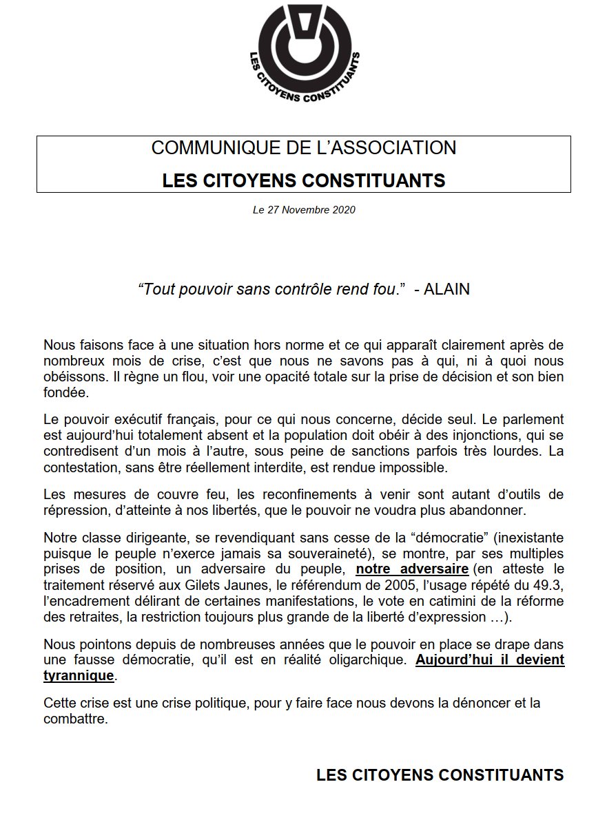Les Citoyens Constituants tweet media