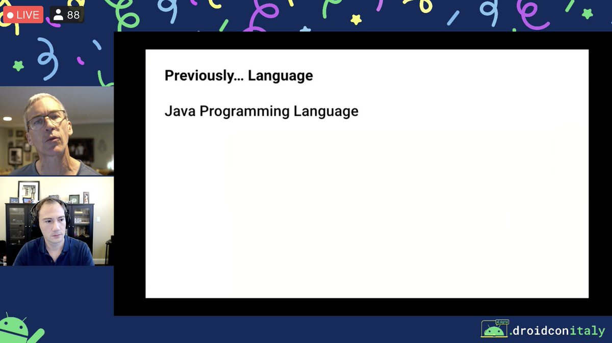 mosquitoman81's tweet image. &quot;Modern Android Development&quot; with @chethaase &amp;amp; @romainguy on stage! 🔥@droidconit #droidconit #27novembre #androidconnected