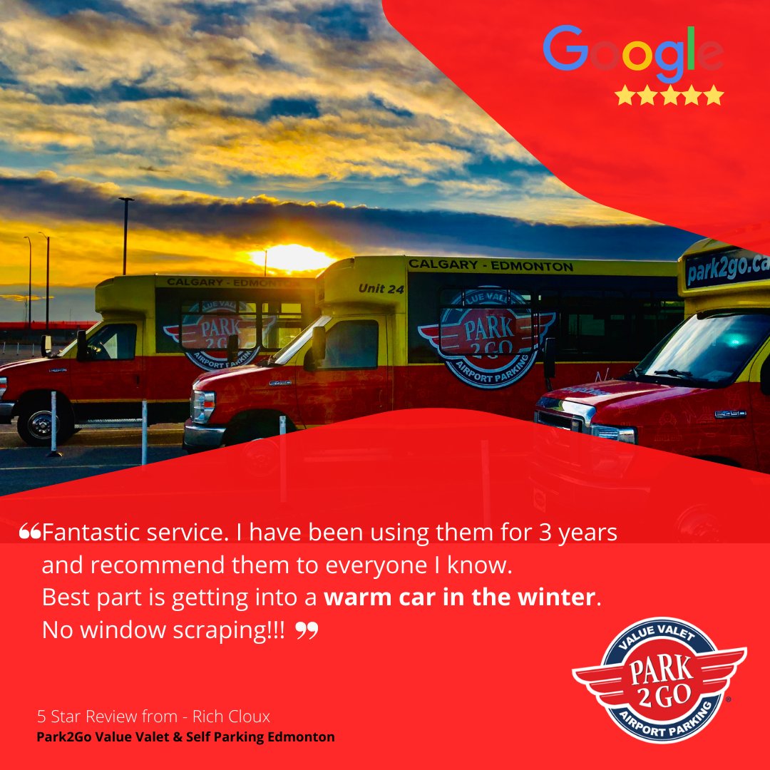 Park2GoCanada's tweet photo. It’s great to come home to a warm, snow free vehicle waiting for you indoors in the winter!  Thanks for the great review Rich.  We look forward to seeing you this winter.  Find us on google maps &amp; reviews. Park2Go YEG https://t.co/EZY7f1i2Yl