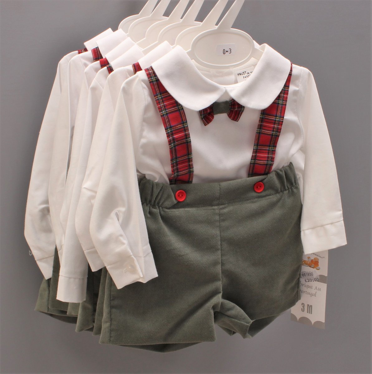 JuniorJungle's tweet photo. Quality, value and style. Two colours available in this Spanish style baby boys’ set. Sizes 0-3 months up to 18-24 months, only £30 in our Middlesbrough store. https://t.co/g6TmMIg5r7