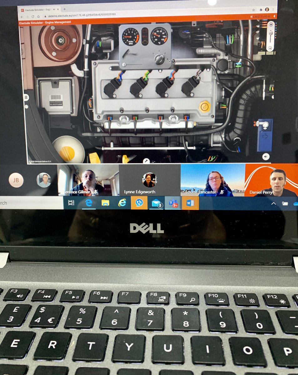 MariaBowness's tweet photo. A great CPD session with @MKCollege Motor Vehicle department learning all about the simulator on @electude An amazing package to support inspiring delivery for students. Thank you @Daniel_Electude for your valued support. #inspired #excited https://t.co/fWJVvIX5fI