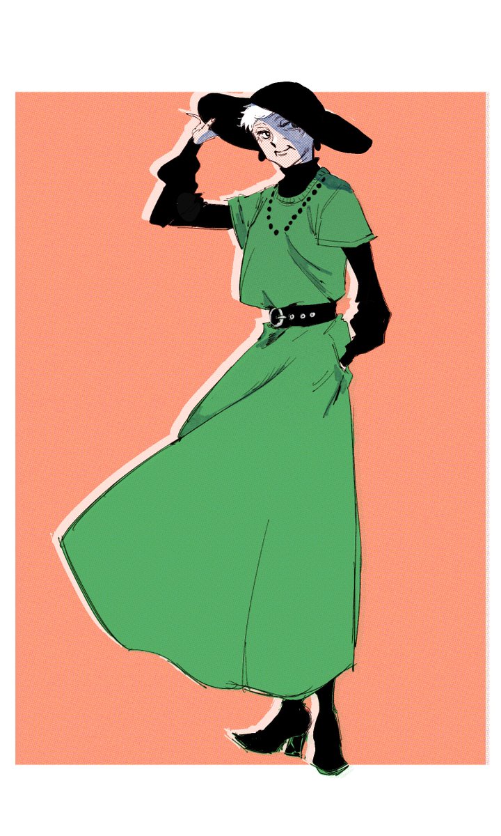 緑のマダムの服 ユニカ 書籍 マダム漫画 好評発売中 のイラスト