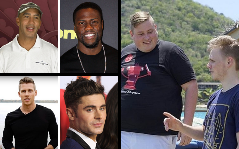 16) 'THE WEIGHTING GAME'Director: Paul FeigStarring:Kevin Hart -  @KevinHart4real (Bill Perkins -  @bp22)Zac Efron (Mike Vacanti -  @mikevacanti)Jaime Staples (himself -  @jaimestaples)Matt Staples (himself -  @MattStaplesPKR)