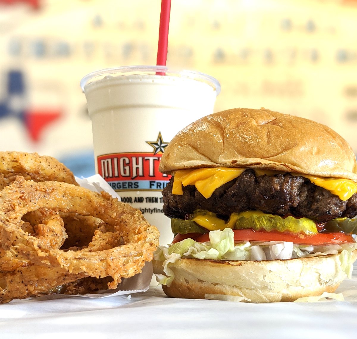 When you've had enough of turkey, feast on this 🍔🍟🥤#mightyfineburgers