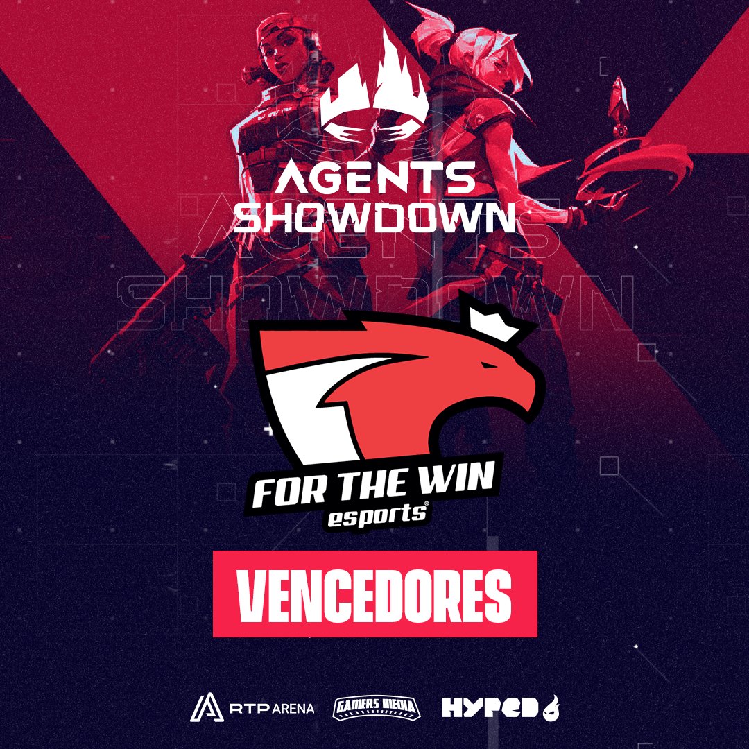 👑 A <a href="/ftwesports/">FTW | For The Win Esports</a> venceu a 4ª edição do Agents Showdown!

⚠️ A fénix venceu a @eazyonetw na grande final por 2-1.