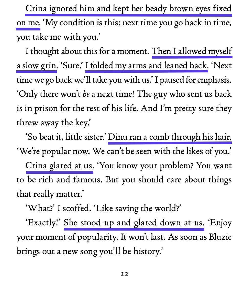 CarolineLawrenc's tweet photo. @GrammarWorks_ I have a fun tip called #NinjaDescription from my book #HowToWriteAGreatStory. It involves putting action or description next to dialogue instead of speech markers! 

https://t.co/FoWRBNEKQU #amwriting #TeamEnglish #DialogueTricks #KS2 https://t.co/EnsHpbPsKn