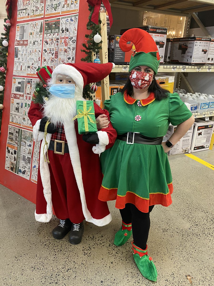 Christmas spirit today at store #6201! <a href="/Hd6201/">Home Depot, N.Haven</a> <a href="/MarkRouthier/">Mark Routhier</a> <a href="/BarbRollar/">Barbara Lorello</a> <a href="/Joker80860/">Jonathan Wilder</a> <a href="/CharlesMRivers1/">Charles M Rivers Jr</a> <a href="/hmalak/">Sam</a> <a href="/JasonArigoni/">Jason Arigoni</a>