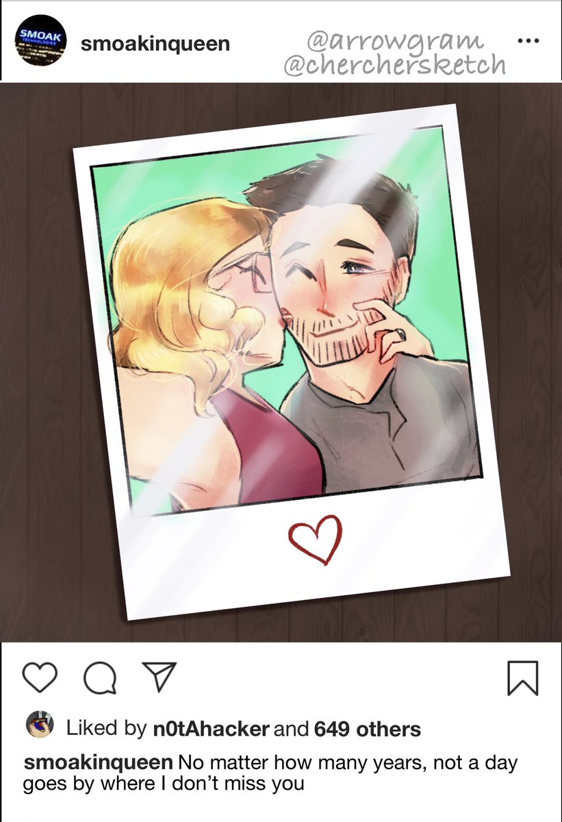 arrowgram's tweet photo. 28 Nov = #olicity’s wedding anniversary https://t.co/5smuJ8xaiC