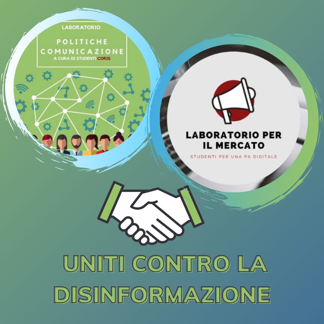 lab_cpolitiche's tweet photo. 🤝 In collaborazione con @labxmercato uniti contro la disinformazione 

🛡️ Proteggere gli utenti dalla disinformazione è una nostra priorità. Perché condividere è bello, consapevolmente è meglio!

#sapienza #politichecomunicazione #coris #pasocial #smm20 https://t.co/PKjFeQL0tx