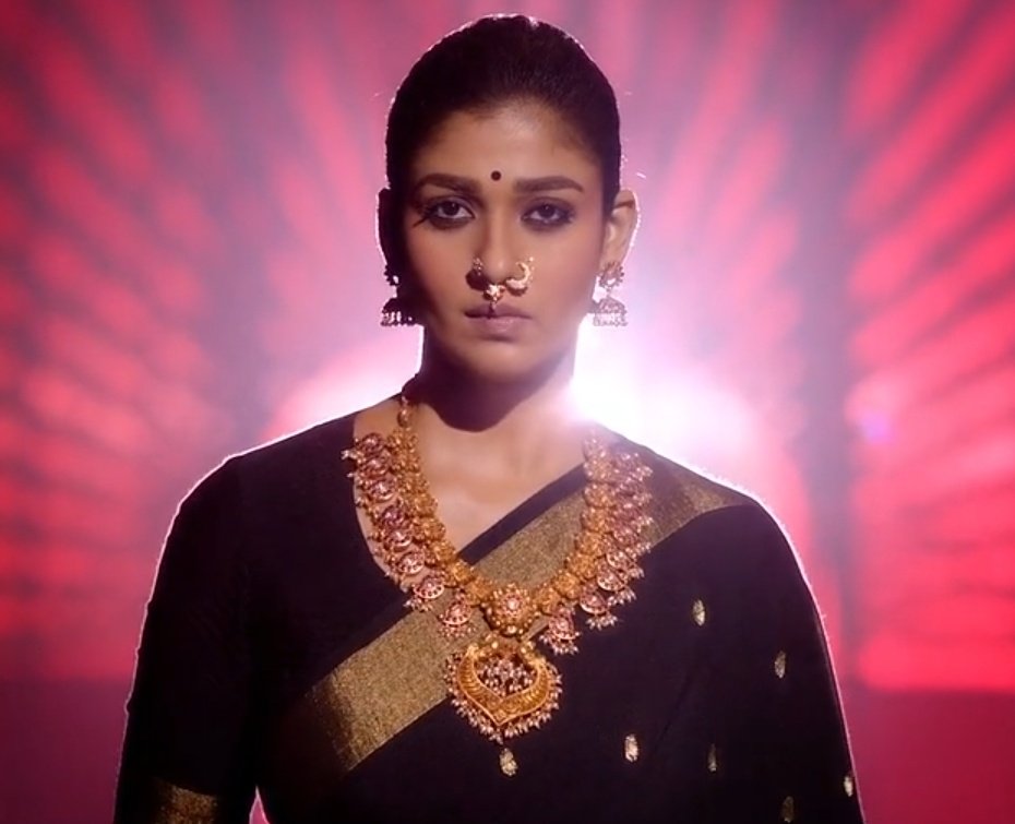 The Saree! The walk! The Attitude! The Screen presence!   #LadySuperstar  #Nayanthara