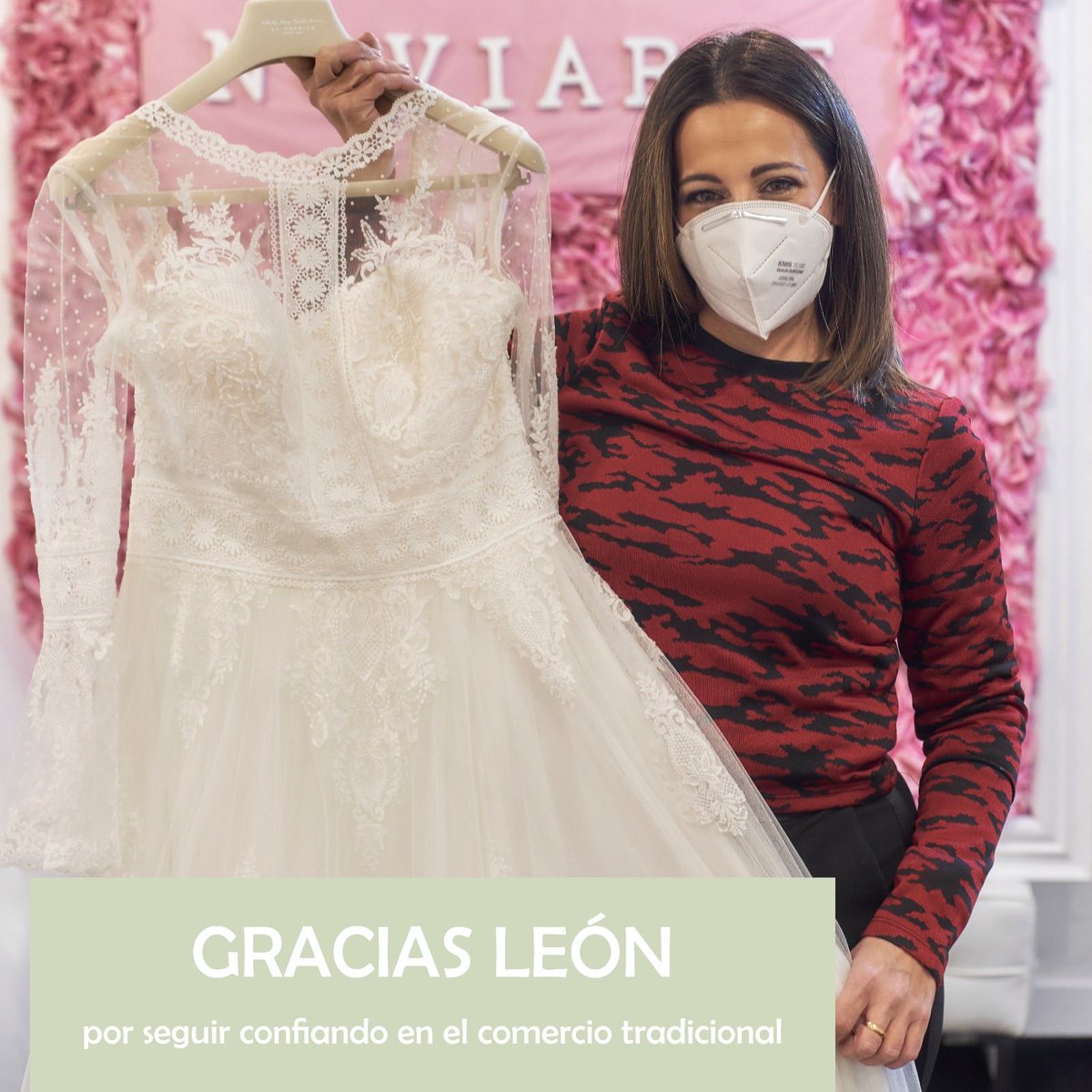 ccomercioleon's tweet photo. ¡Gracias León!
Por seguir confiando en el #comerciotradicional
@Noviartenovias 
#apoyocomerciominorista
#UniónEuropea
#ministerioindustria 
@camarascomercio 
#cámaraleón
@AlecoLeon 
@CCA_LEON_GOTICO 
@crucerocompras 
@LEON_Centro 
#leonorte 
#comerciopuertaobispo
#leonesp https://t.co/oDMaCXgMX4