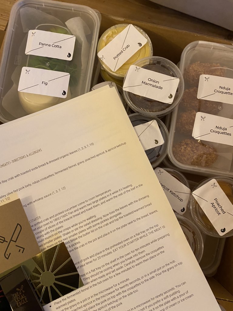 AoifeCarrigy_'s tweet photo. Well this is exciting 😃 Yes that says BACON DUST people.
Thanks so much to @TheWindingStair / Legal Eagle for a #mediasample of their weekly menu which sounds so delicious and features some of my favourite treats from two of my favourite Dublin restaurants. Will report back... https://t.co/7h0sBOV2I5