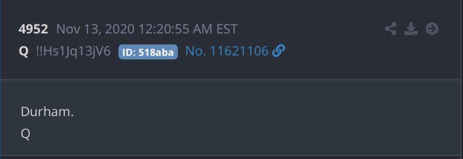 “Nothing can stop what is coming.”“Nothing.”“Durham.”