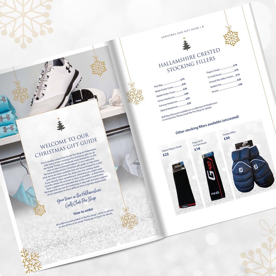 SkratchDesign's tweet image. Great to go live with the @hallamshiregolf Christmas Gift Guide today! Really enjoyed helping them out with this...  🎅🏻🌲