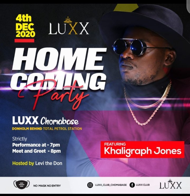 ShirleenWangeci's tweet photo. This is a date you don't want to miss.First come, first serve there will be FREE MBUZI and affordable drinks while you enjoy some good vibes from our very own KHALIGRAPH JONES.....ISSAH PLAN!!!
We will be launching our new club luxx ,chomabase , location Donholm .♨️❤️ https://t.co/wOwsnj5gj7