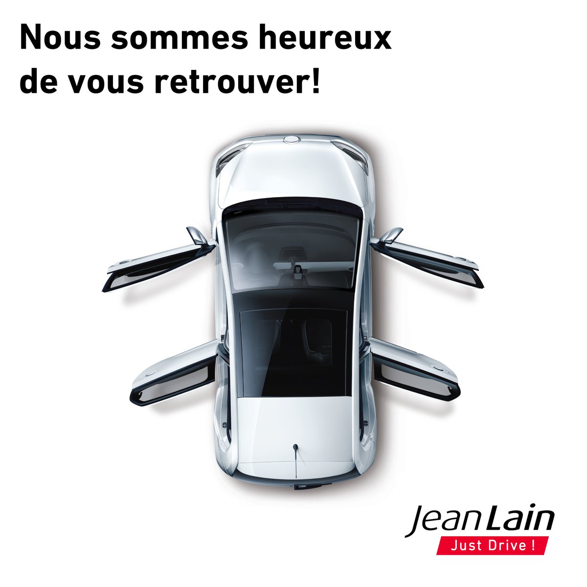 RÉOUVERTURE DE NOS PORTES À PARTIR DE DEMAIN 👌

Nous sommes heureux de vous accueillir à nouveau dès ce samedi afin de vous faire découvrir nos offres de fin d'année !

A très vite dans nos concessions ! 🚗