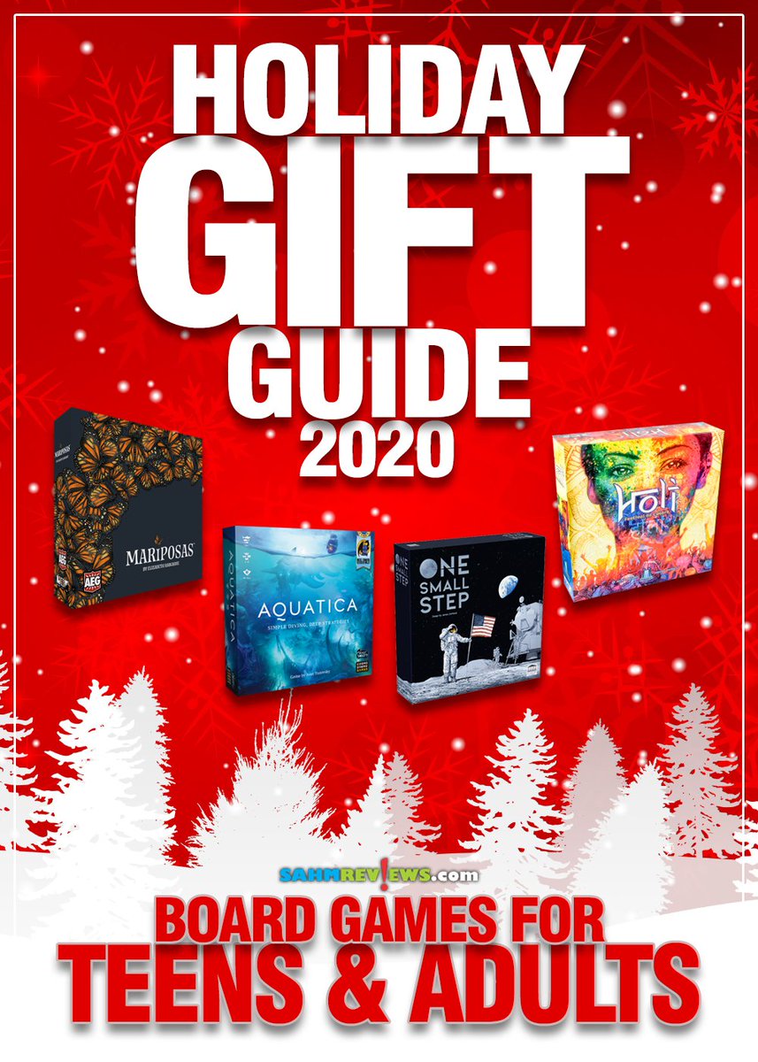 SahmReviews's tweet photo. No matter the age of your gift recipient, board games make great gifts. The key is to finding ones that are age-appropriate. This guide focuses on games for teens and adults. Are any of these on YOUR wish list?
https://t.co/OC5dK51i4q
#HolidaySeason #Games #Boardgames #BGG https://t.co/1EBQMppEuX