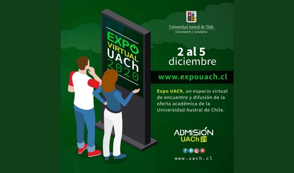 derechouach's tweet photo. #NoticiasDerechoUACh Derecho se suma a Expo UACh virtual con oferta académica 2021

➡️  https://t.co/6ZPX1P7t5l

@UAustraldeChile @derechouachpm @VinculacionUACh
@CEDUACh

#UAChDesdeLaCasa https://t.co/GvNqUN5GPp