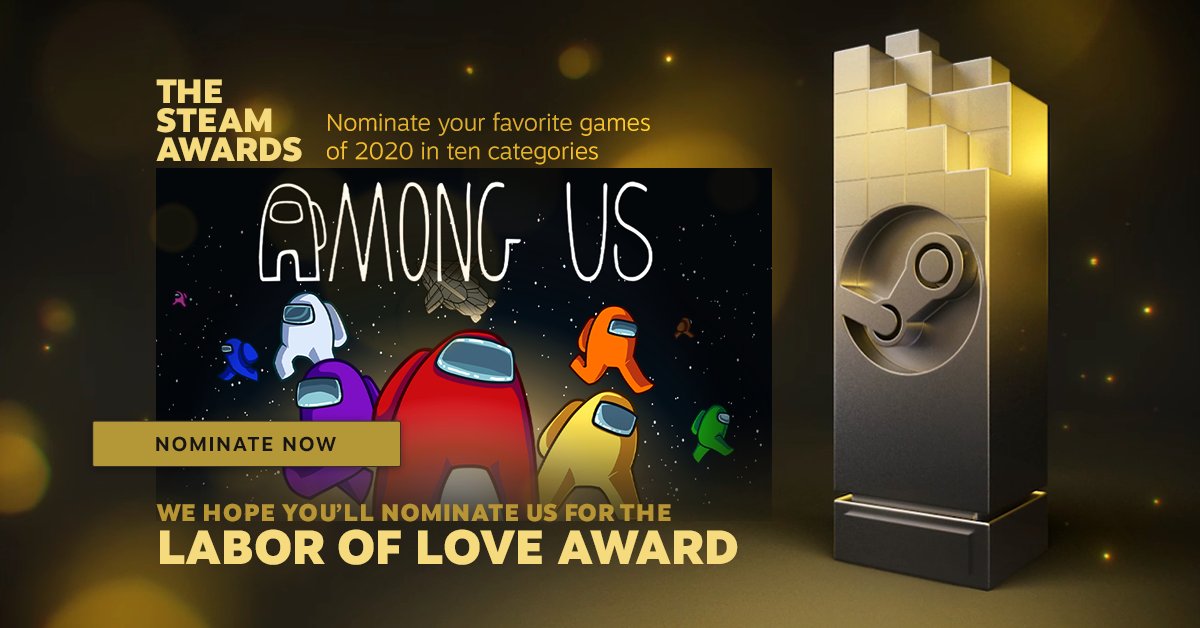 Among Us on X: Enjoy Among Us? Help nominate it for Labor of