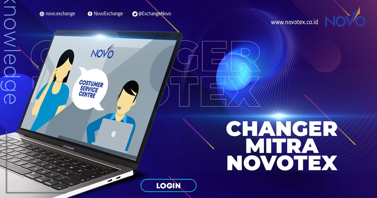ExchangeNovo's tweet photo. Untuk keperluan Deposit IDR dan Pencairan Withdraw Voucher Novotex melalui Changer Mitra kami 

untuk list changer resmi novotex, silahkan klik link berikut :
https://t.co/0qBSvWiGNt https://t.co/Am4MGNhCvs