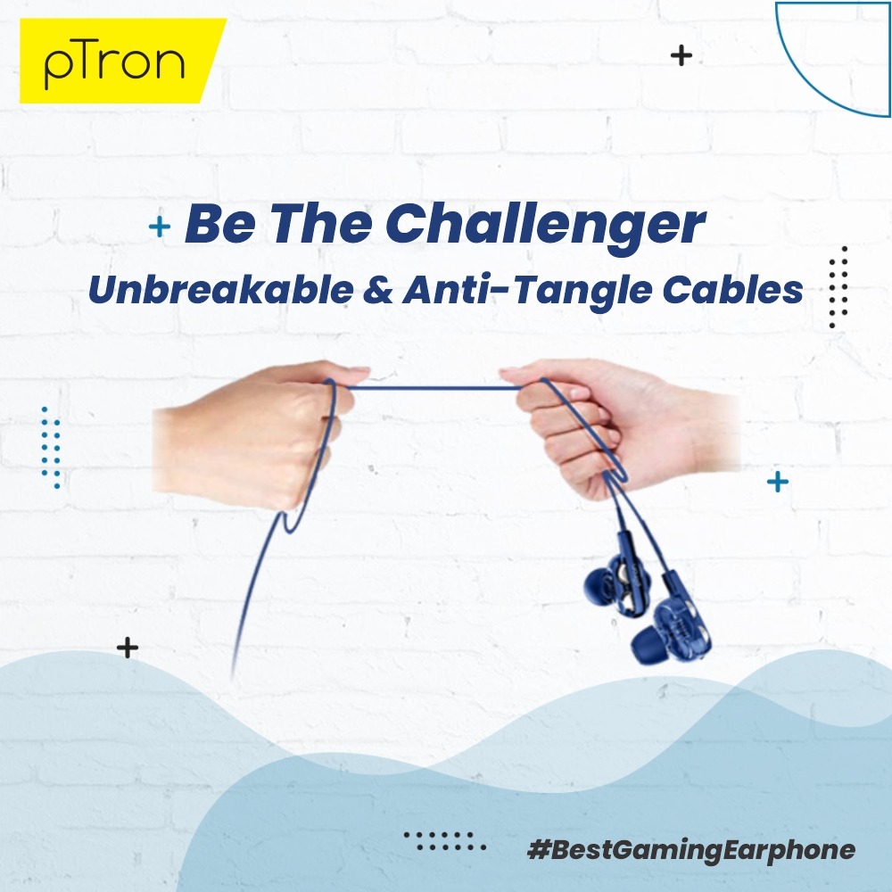 pTronIndia's tweet photo. Enter the new generation of #gaming and be the ultimate challenger with @ptronglobal's #BoomUltima. Remarkable dual-driver earphones with high-quality unbreakable & anti-tangle just at 549/- @amazondotin
#pTron #BeLoudBeProud #GamingEarphones #BestGamingEarphones #PUBG https://t.co/Kn9h77IIma