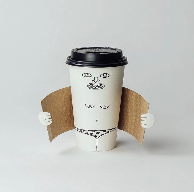 Turistopia's tweet photo. ¿Quién dijo que el café para llevar tiene que ser aburrido? https://t.co/wpVUMh7XR0