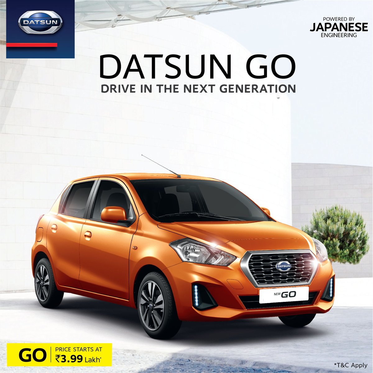 ecardlr_com's tweet photo. Presenting the new Datsun GO
Change the way you drive with the all-new Datsun GO. Designed with Japanese Engineering, it is loaded with never-before features and first in the segment technology.
#datsun #datsungo #car #ecardlr #ecardlryoutube https://t.co/IzOeU3mSlQ
