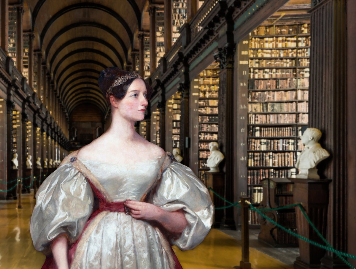 School of Computer Science and Statistics, TCD (@tcddublinscss) on Twitter photo THANK YOU <a href="/tcddublin/">Trinity College Dublin</a> for choosing #AdaLovelace to be represented in <a href="/tcdlibrary/">The Library of Trinity College Dublin</a> #PutOnAPedestal. Widely regarded as the 1st computer programmer for her work on Charles Babbage’s Analytical Engine died #OTD in 1852 "Your best and wisest refuge from all troubles is in your science" THANK YOU <a href="/tcddublin/">Trinity College Dublin</a> for choosing #AdaLovelace to be represented in <a href="/tcdlibrary/">The Library of Trinity College Dublin</a> #PutOnAPedestal. Widely regarded as the 1st computer programmer for her work on Charles Babbage’s Analytical Engine died #OTD in 1852 "Your best and wisest refuge from all troubles is in your science"