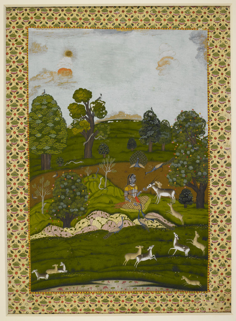 BL_VisualArts's tweet photo. Today’s #Jigsaw challenge is this painting of the musical mode Gujari Ragini showing a lady seated outdoors, surrounded by #peacocks and #deer, c. 1760.  

https://t.co/jjCQzEJXJ1

BL Johnson 36,4

#BLPuzzles #FridayFun #Ragamala https://t.co/B8xNO18K3y