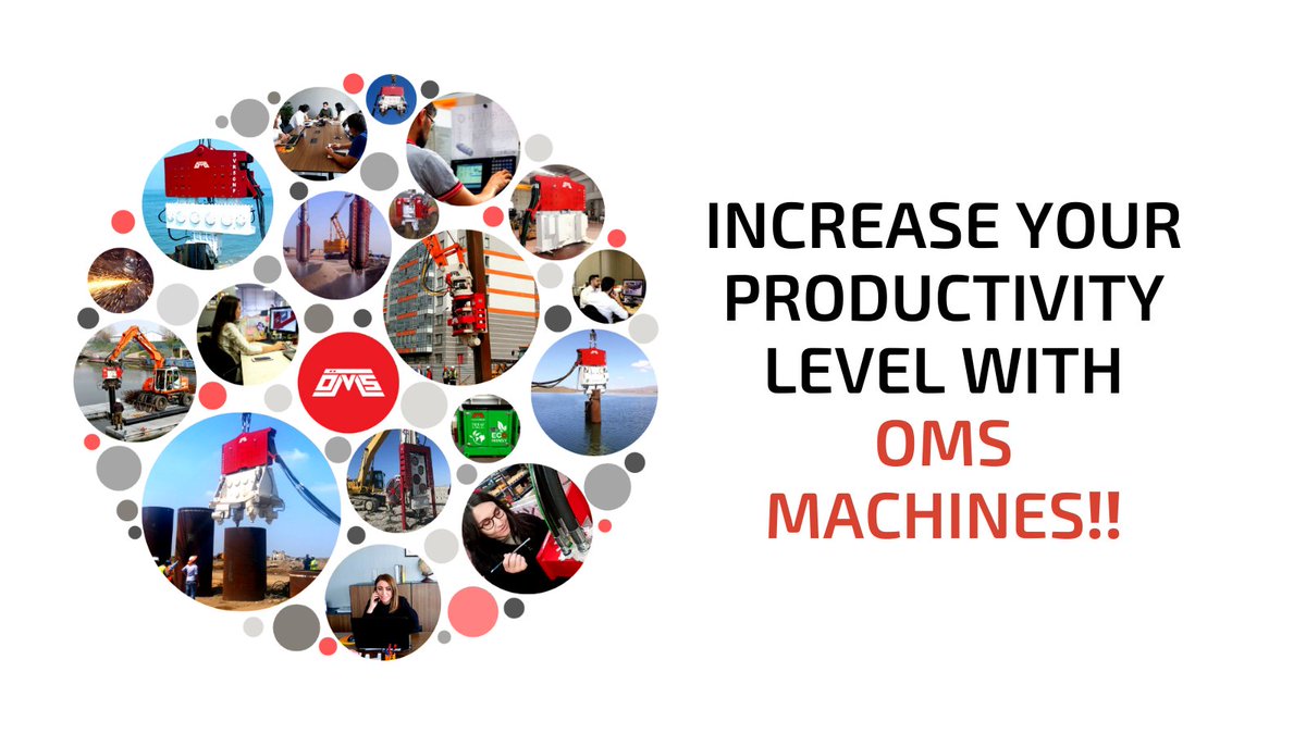 omsvibro's tweet image. OMS is an international global brand with its vibratory pile driver and ground improvement equipment designed to increase your productivity, reduce labour intensity, and ensure that you work more efficiently and safely.

#VibroHammer #PileDriving #StoneColumn #WickDrain #SideGrip