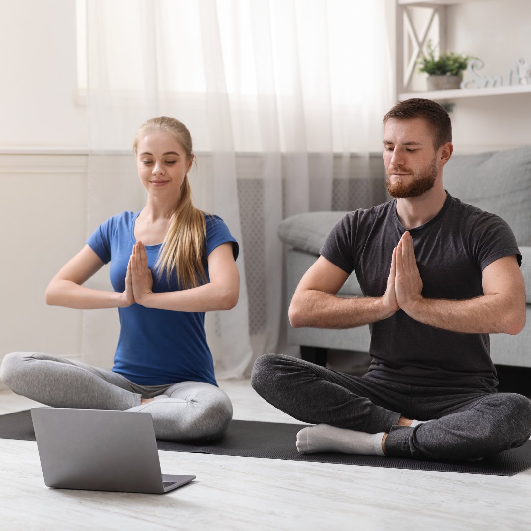 Yoga practices intentionally help you stay calm, focused and compassionate toward yourself and others.

Use whatever tools you have at your disposal for keeping a cool head—like practicing yoga and meditation. Turn your home into a Yoga Sanctuary! ⁣ #learnyoga