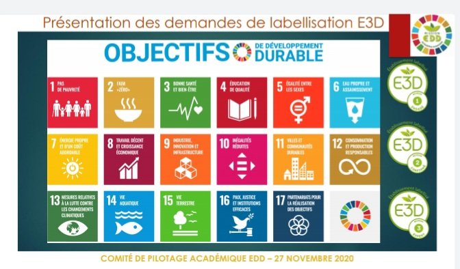 AmiensEdd's tweet photo. 37 établissements labellisés E3D au cours de notre comité de pilotage académique (dont 4 lauréats au niveau Expert)! Des chiffres en constante hausse qui témoigne à nouveau du dynamisme des écoles, collèges et lycées GT et Pro de l'@AcAmiens dans l'EDD👍 @MullerRaphal4 https://t.co/b709QwDeDW
