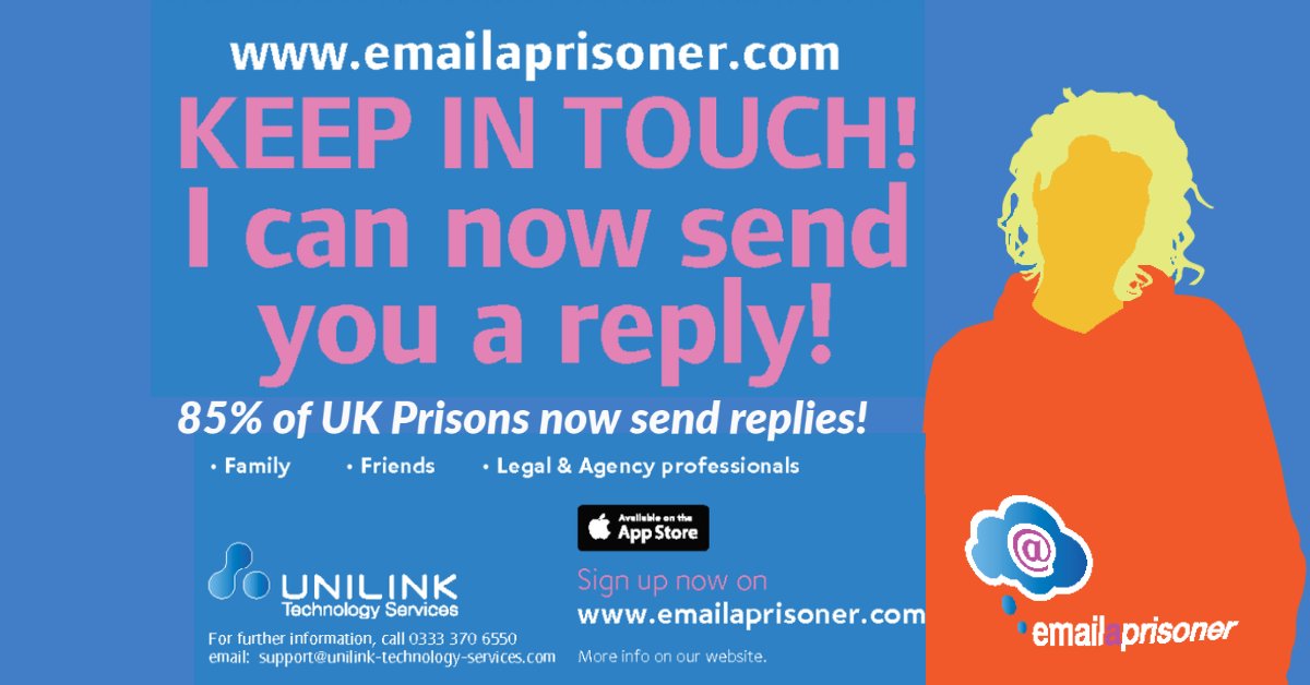 PrisonTechnolog's tweet photo. Did you know...? 85% of UK #prisons now use our Reply Service!! https://t.co/ncUWwa10rO @prisonadvice @UnilinkSW
To name just a few: #HMPAltcourse @OfficialBerwyn @HMP_Humber @HmpLeeds @HMPLowdhamG @HmpPreston #HMPParc @HMPStocken @HmpWayland https://t.co/PwJyxUwcF8