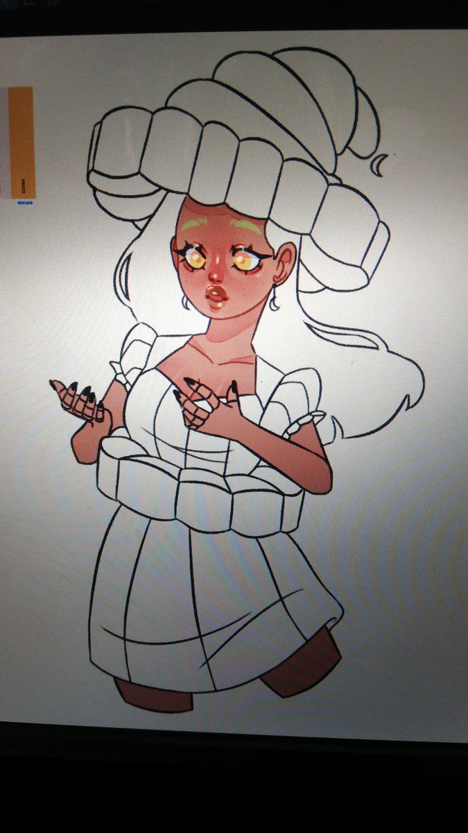 Mooncake witch #WIP
.
.
.
#artwork #originalcharacter #pink #witchsona #mooncake #dessert #witch #artph #drawing #illustration #animestyle #anime #cute #aesthetic #pinkaesthetic