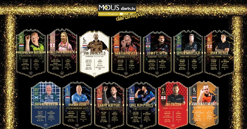ModusDarts180's tweet photo. 🎯 ULTIMATE DARTS CARDS 🎯

@MvG180 
@Fsherrock 
@Raybar180 
@JonnyClay9 
@SWhitlock180 
@ryanmeikle_13 
@hendo180 
@VvdV180 
@Dannynoppert 
@lukeh180 
@rockstar_13_ 
@Duivee 

▶️ https://t.co/NRa7Th5VBL now!