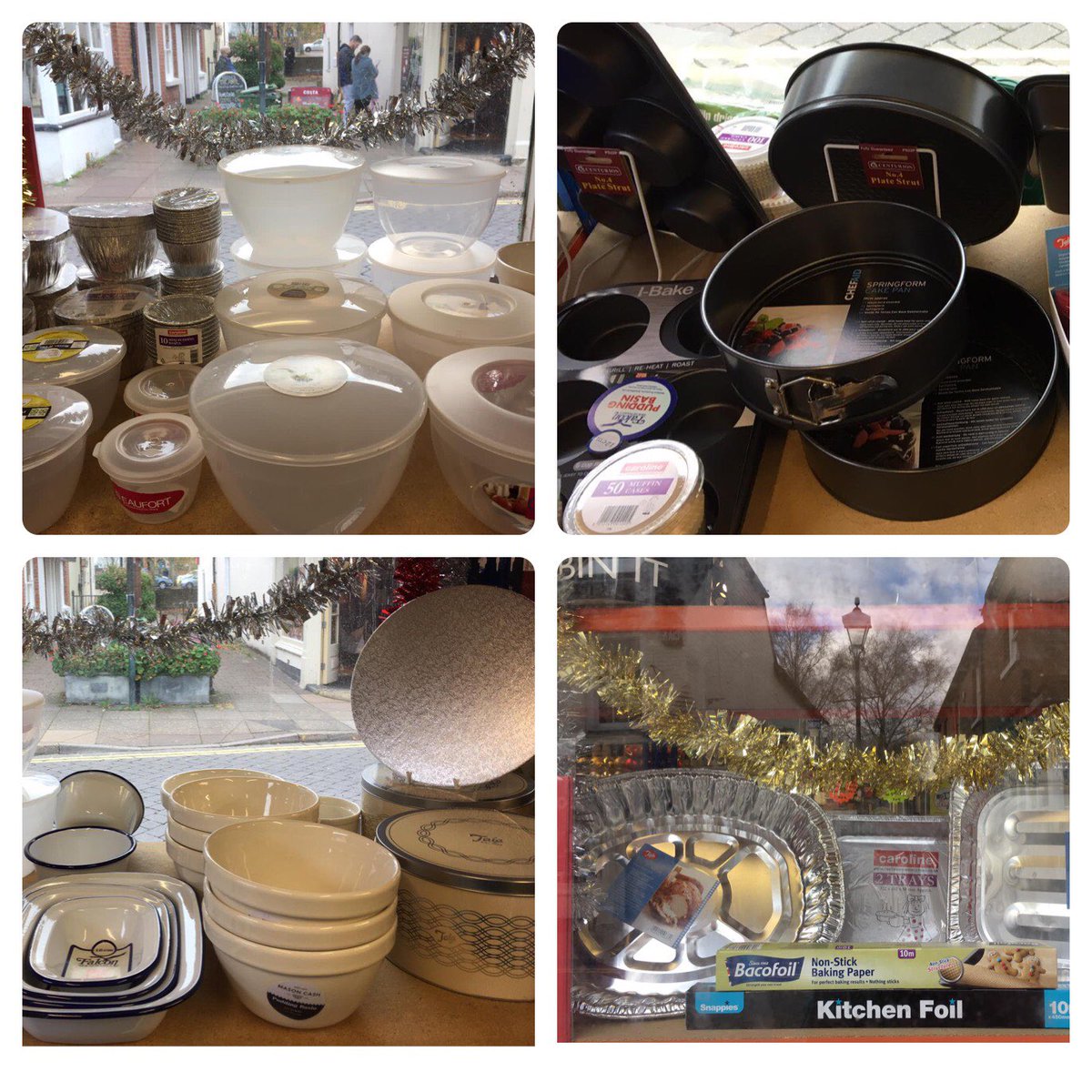 Christmas pudding, mince pies, roast turkey, Christmas cake - what goodies will you be making this year? We’ve got a great selection of cookware and bakeware to help you prepare. #happybaking #shoplocal #staylocal #supportlocal #christmasiscoming