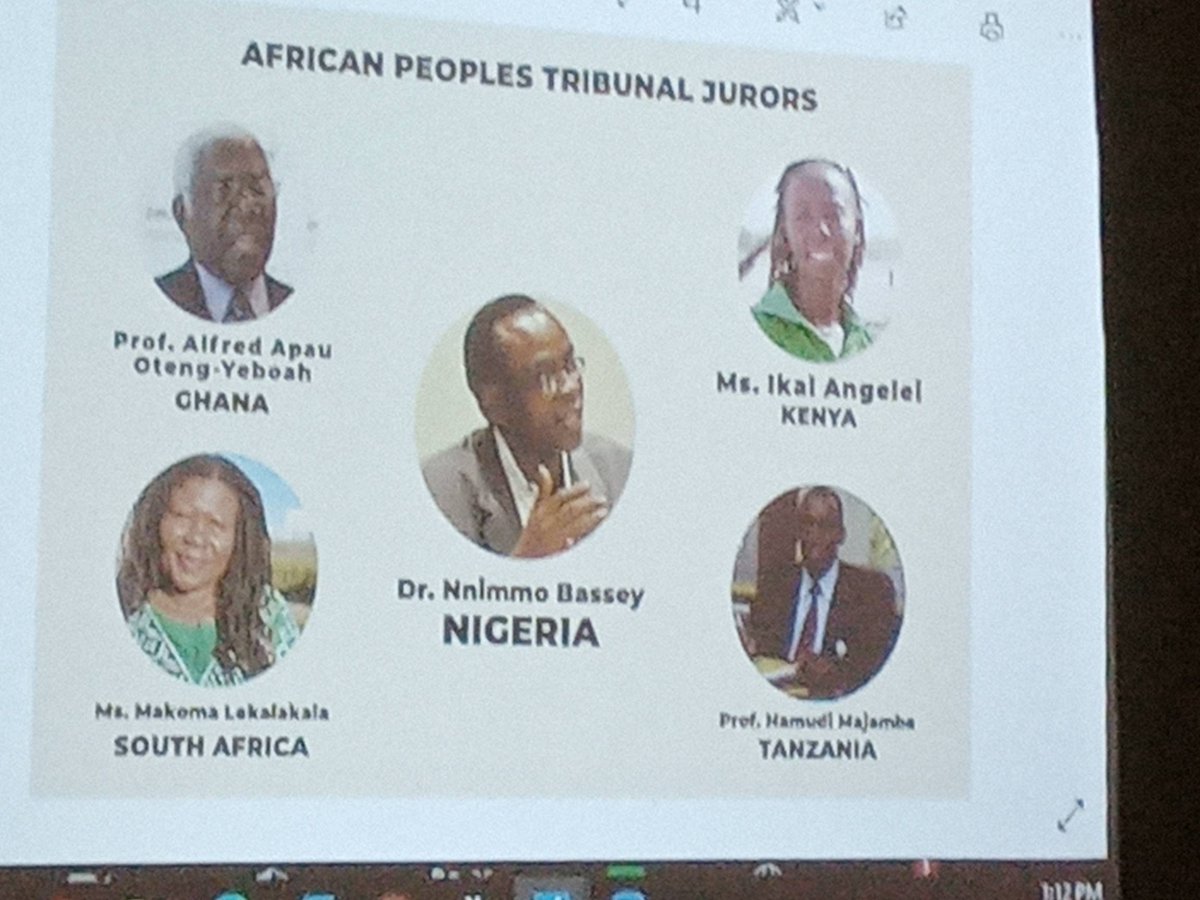 FoEAfrica's tweet photo. Presentation of awards to the amiable Jurors by @riouwaka #APT2020 https://t.co/kwLGcitwWB