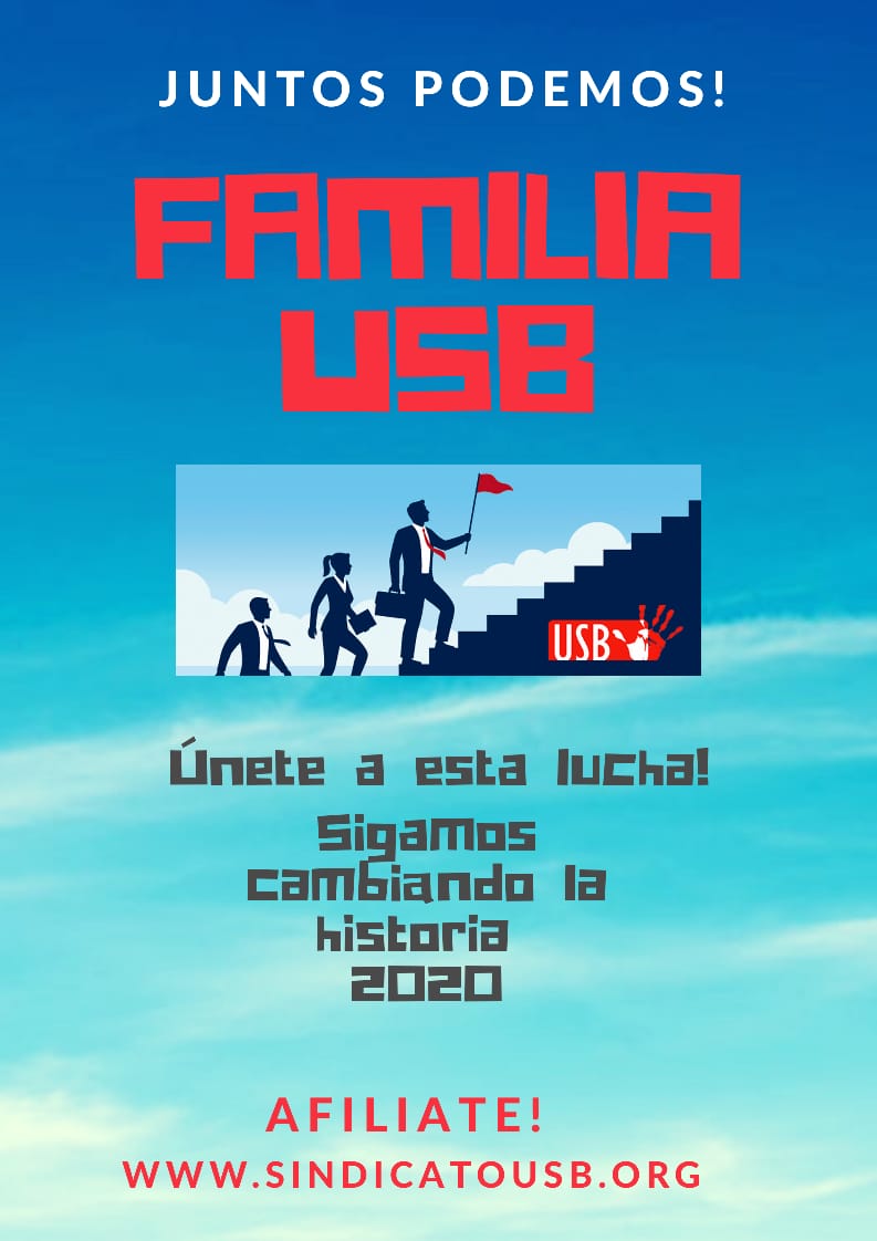 Union Sindical Bancaria USB tweet media
